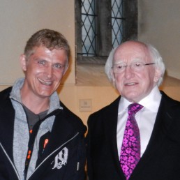 Woodwind and Steel - Irish Folk Band - Ed and President of Ireland