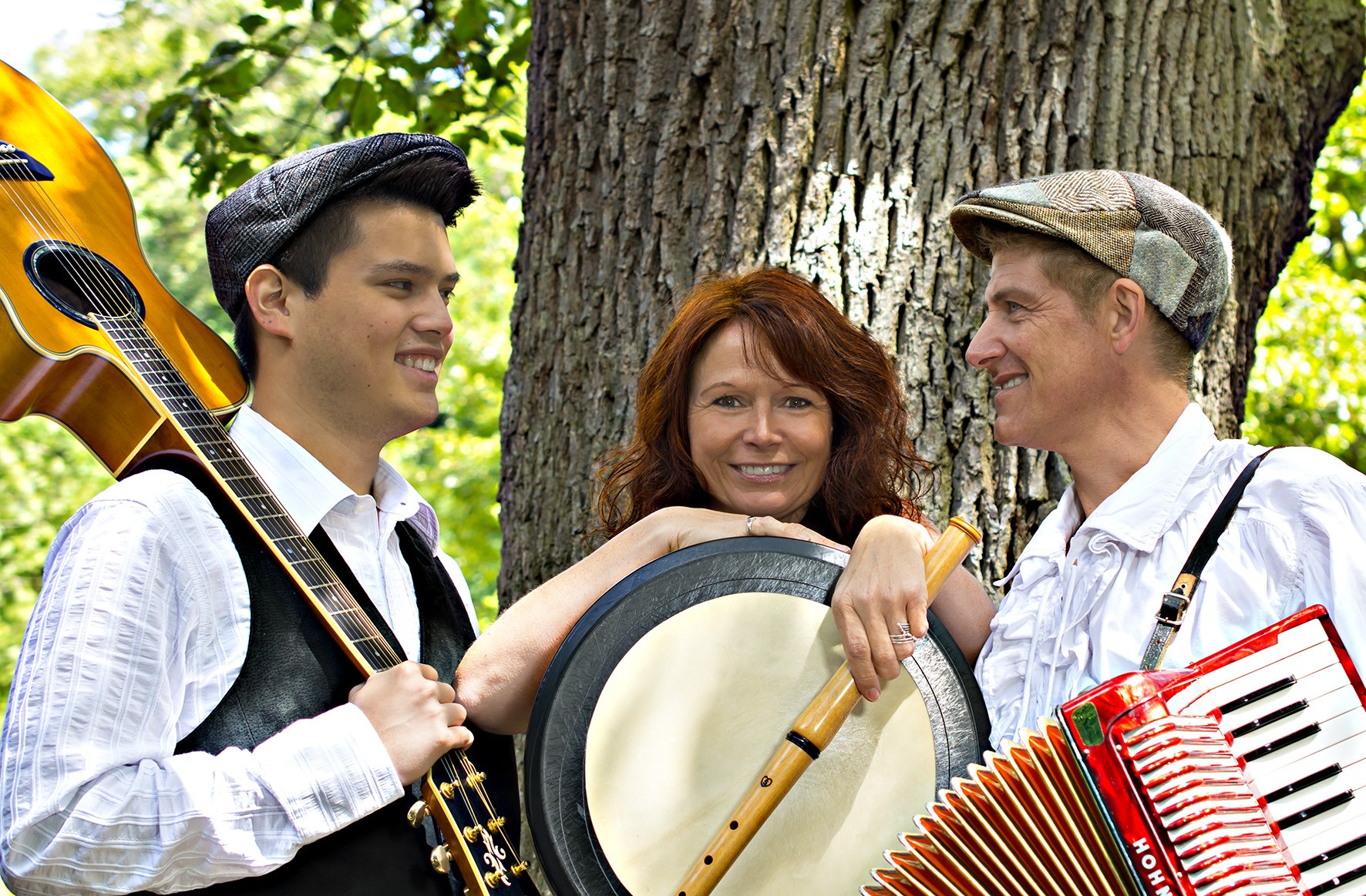Pressematerial Der Irish Folk Band Woodwind Steel